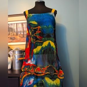 Gracila art to wear dress and jacket, size Large